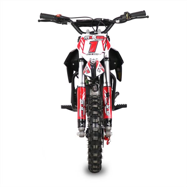 FunBikes MXR 50cc Motorbike 61cm Red/Black Kids Dirt Bike