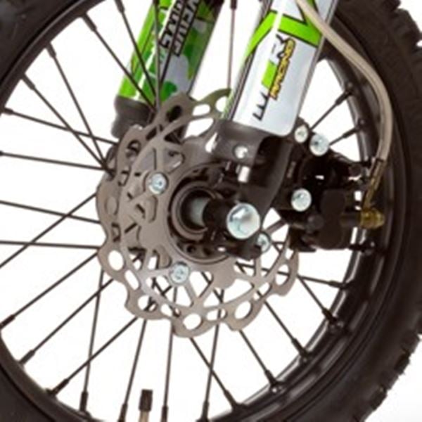 M2R Racing KXF125 120cc 14/12 76cm Black Green Pit Bike