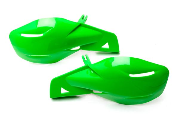 Pit Bike Handlebar Brush Guards Green