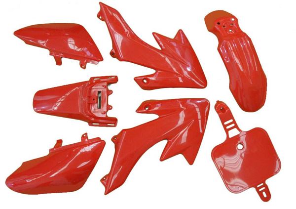 Pit Bike Plastics Set CRF 50 Red