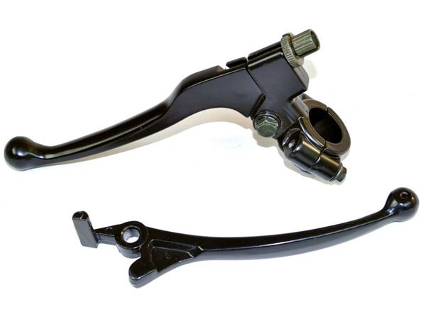 Pit Bike Clutch & Brake Lever Set Black