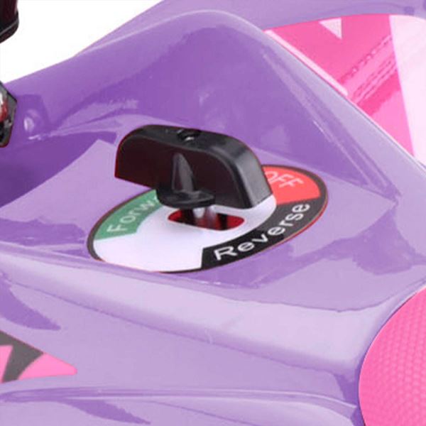 FunBikes Toxic 800w Black Pink Kids Electric Mini Quad Bike