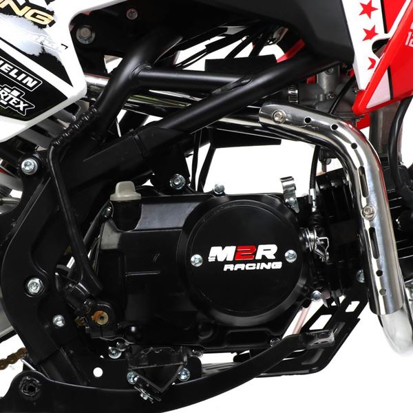 M2R RF125 S2 125cc 17/14 86cm Red Dirt Bike