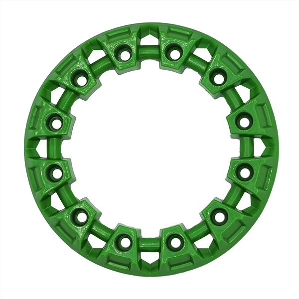 FunBikes Toxic 50cc V2 Mini Quad Green Wheel Rim Protector