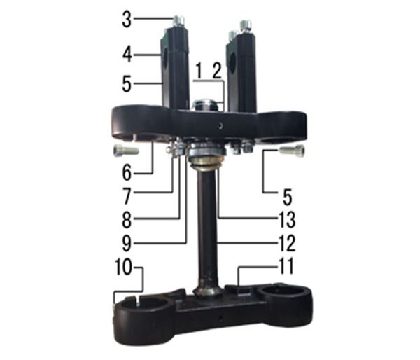 M2R KMX-R 140 Pit Bike Stem Bolt Top Nut