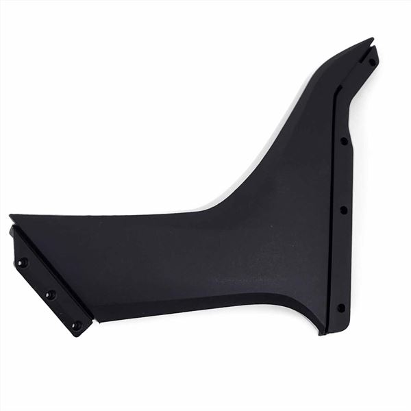 10Ten 250RX Dirt Bike Left Under Tank Plastic Black