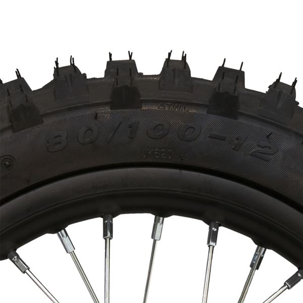 FunBikes MXR1500 Electric Dirt Bike Complete 12" Rear Wheel