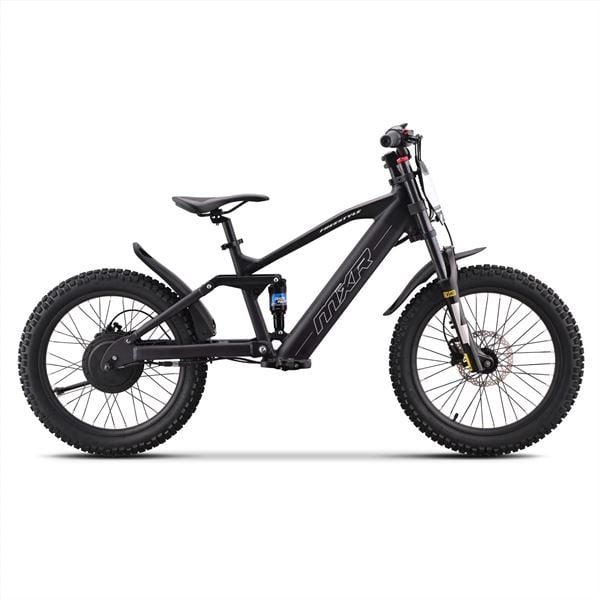 FunBikes MXR Freestyle 20" 750w 36v Li 20/20 Black Electric MX Bike