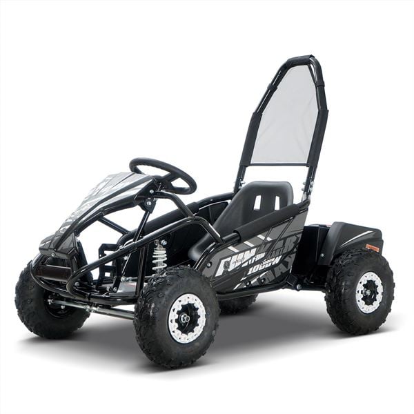 FunBikes Funkart Pro 1000w 48v 12ah SLA Grey Kids Electric Go Kart