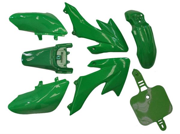 Pit Bike Plastics Set CRF 50 Green