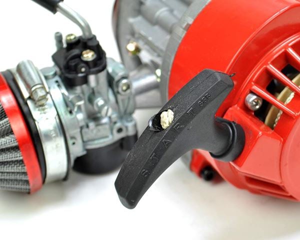Mini Moto, Quad, Motard, Dirt Bike 50cc Race Engine Red