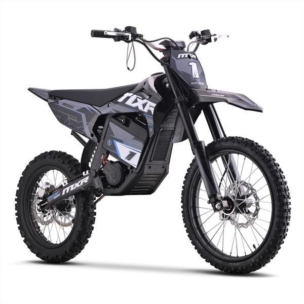 FunBikes MXR 6000 (8000w PP) 72v 35ah Li 19/16 Black Electric Dirt Bike