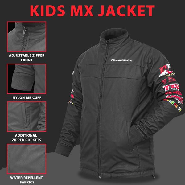 Chaos Kids Off Road Sponsor Jacket