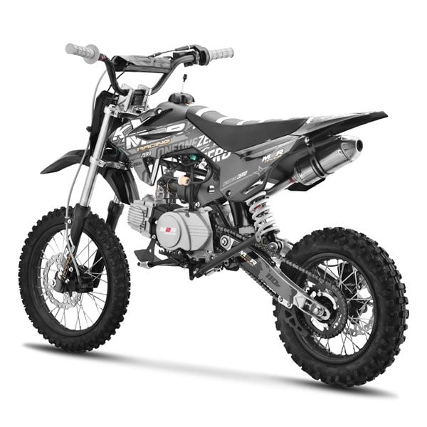 M2R Racing KX110F 110cc 14/12 76cm Grey Semi-Auto Pit Bike 2025 Model