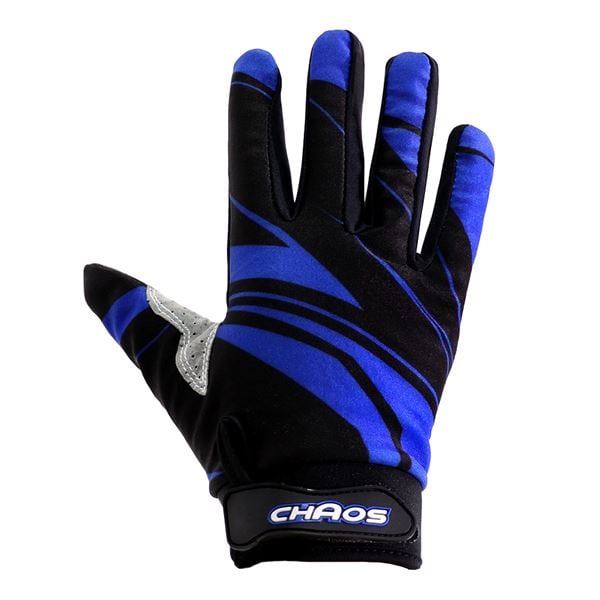 Chaos Kids Motorbike Quad Bike Gloves Blue