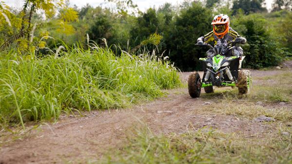 FunBikes X-Max Roughrider 1600w Li Red Junior Electric Quad Bike