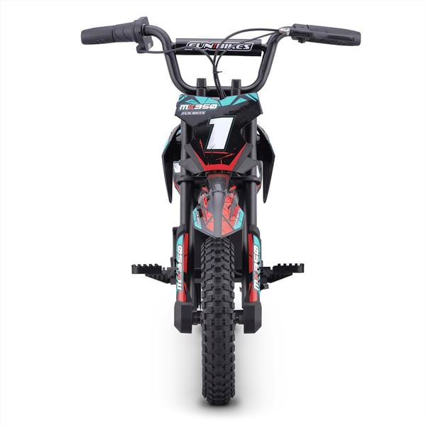 FunBikes MX350 Red Electric Kids Dirt Bike