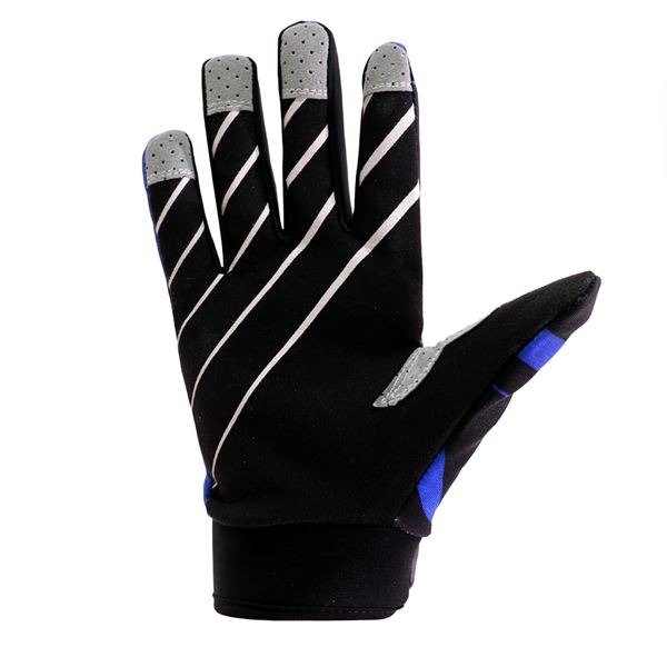 Chaos Kids Motorbike Quad Bike Gloves Blue