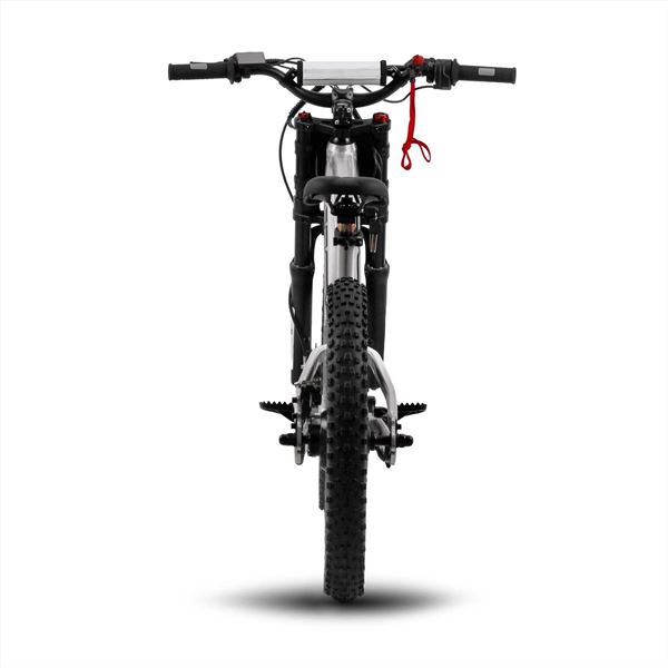 Amped A20 Comp 1000w 36v 10ah Li 20/20 Silver MX Electric Balance Bike