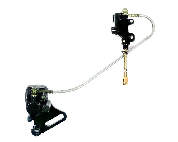 M2R KX110F Pit Bike Complete Rear Brake Assembly