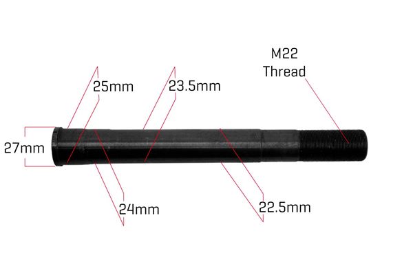 M2R 50R Fork 212mm Stem Bolt