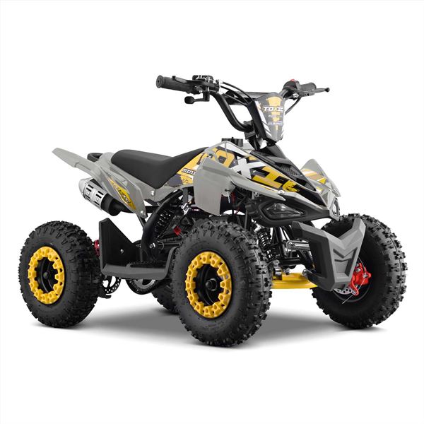 FunBikes Toxic 50cc White Kids Petrol Mini Quad Bike