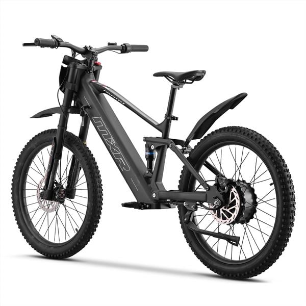 MXR Freestyle 24" 1500w 36v Li 24/24 Black MX Kids Electric Balance Bike