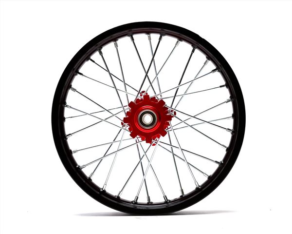 Pit Bike Wheel Rims 14" 12" SDG CNC Red Hub