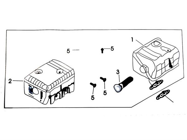 Go Kart, Buggy, Exhaust Gasket