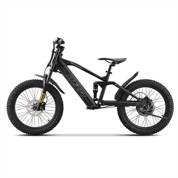 FunBikes MXR Freestyle 20" 750w 36v Li 20/20 Black Electric MX Bike