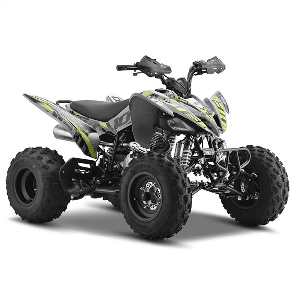 10Ten RXR 250 Grey/Green Adult Petrol Quad Bike