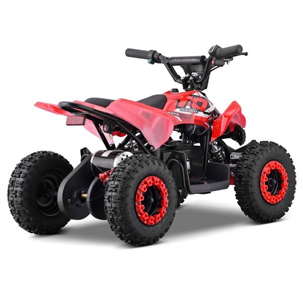 FunBikes Toxic 800w Black/Red Kids Electric Mini Quad Bike V4