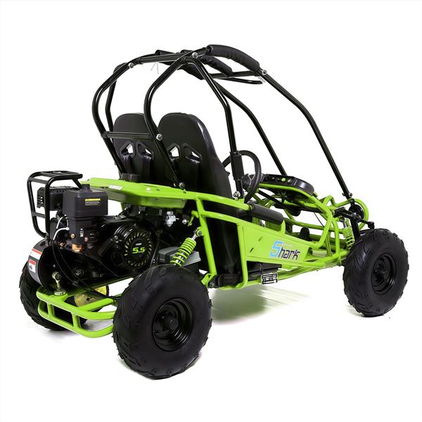 FunBikes Shark GT50 212cc Green Mini Off Road Buggy