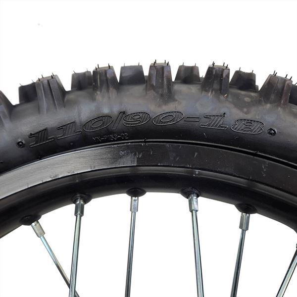 10Ten 250RX Dirt Bike Complete 18" Rear Wheel 