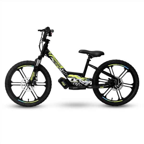 Amped A20 300w 36v 5.0ah Li Black Kids Electric Balance Bike