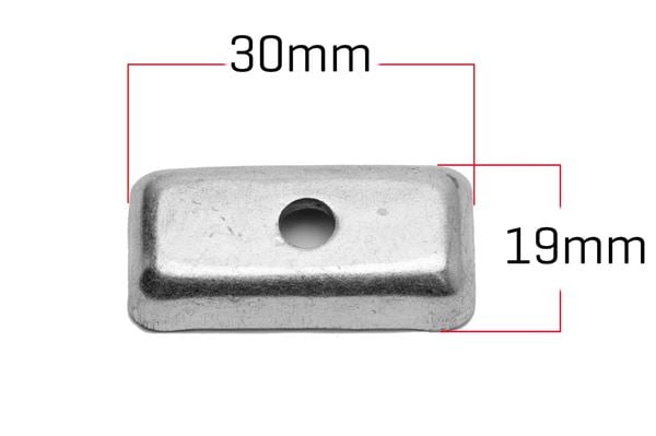 Funbikes MXR Dirt Bike Chain Adjuster Cover