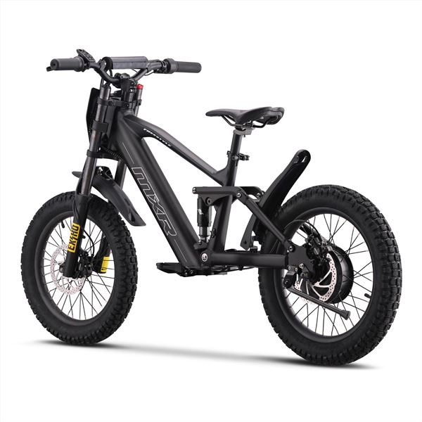 MXR Freestyle 18" 500w 36v Li 18/18 Black MX Kids Electric Balance Bike