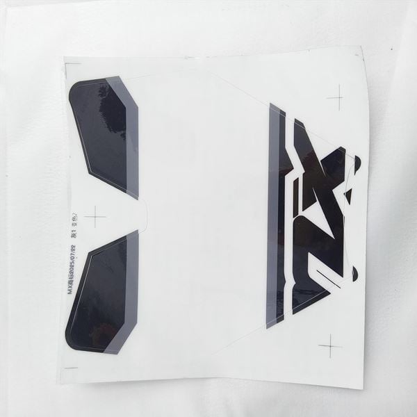 FunBikes MXR Freestyle Black Sticker Kit