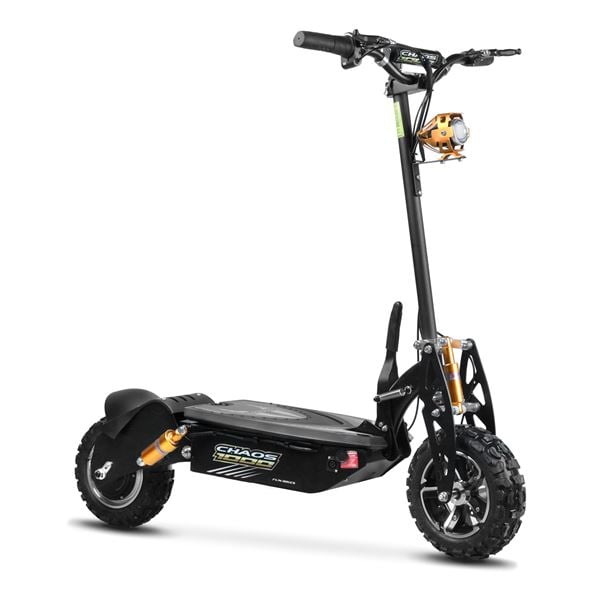 Chaos 1000w 48v SLA Hub Drive Black Off Road Electric Scooter