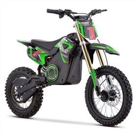 FunBikes MXR 1800w 48v Li 14/12 68cm Green Kids Electric Dirt Bike 2025