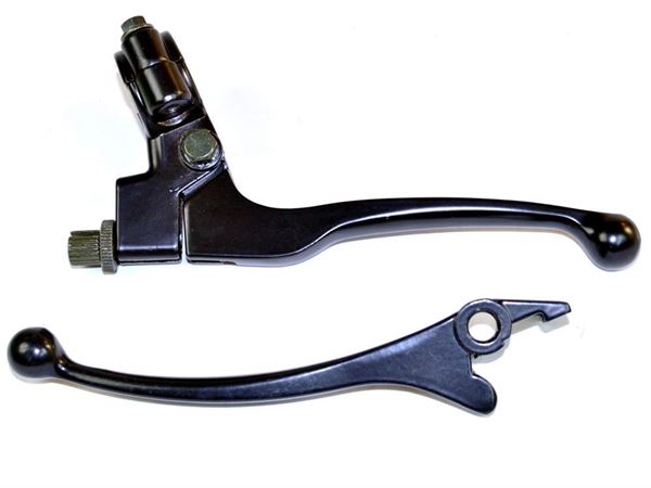 Pit Bike Clutch & Brake Lever Set Black