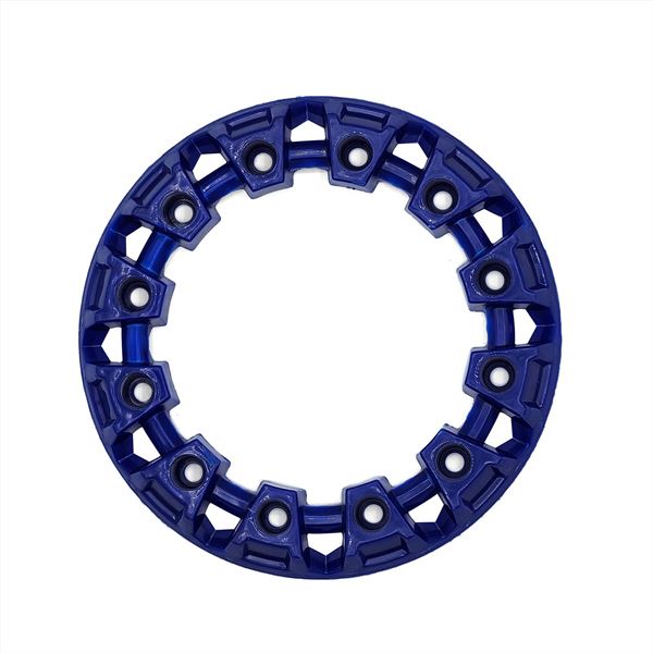 FunBikes X-Max Roughrider 1500w Electric Quad Bike Blue Wheel Rim Protector