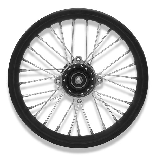 FunBikes MXR 2000w Electric Dirt Bike Rear Wheel Rim Black