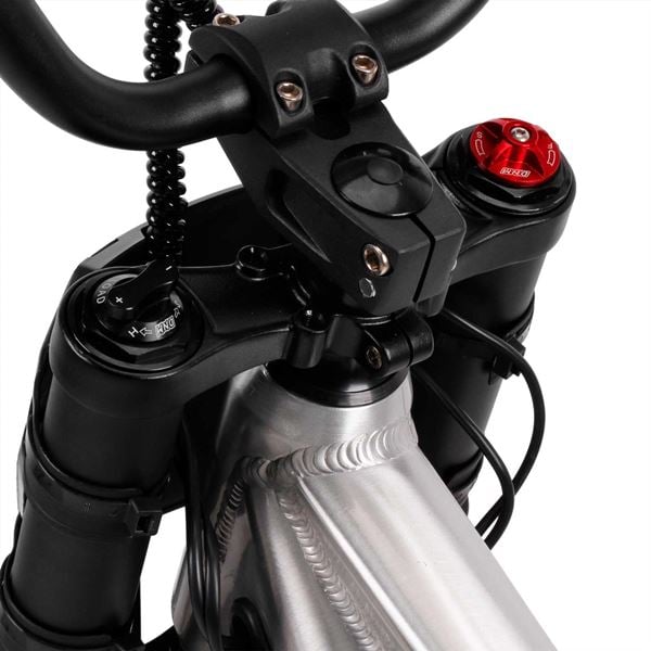 Amped A24 Comp 1500w 48v 10ah Li 24/24 Silver MX Electric Balance Bike