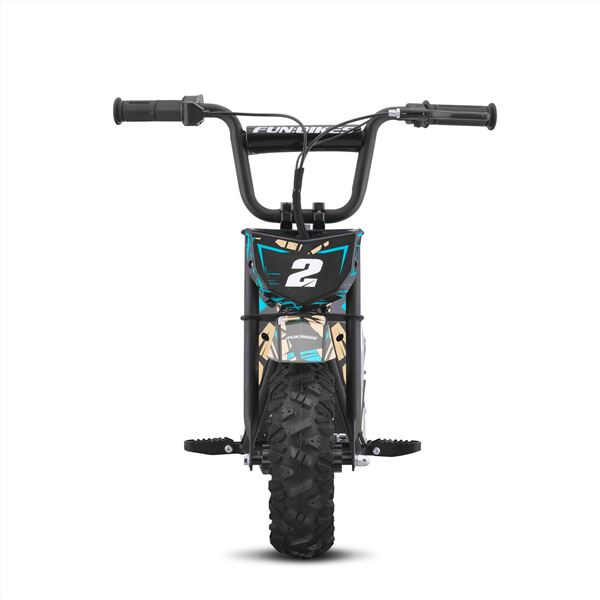 FunBikes MB250 43cm Motorbike 250w Blue Electric Kids Monkey Bike