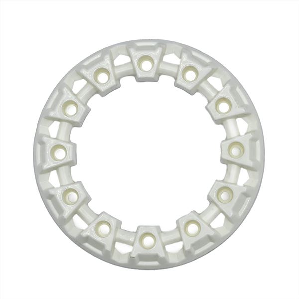 FunBikes Toxic 50cc V2 Mini Quad White Wheel Rim Protector