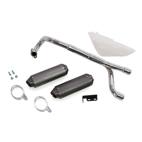 Pit Bike CRF50 Twin Exhaust System