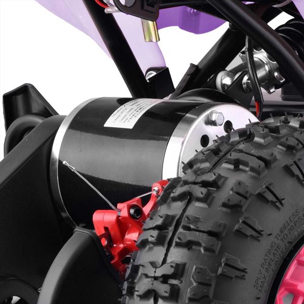 FunBikes Toxic 1000w Black/Pink Kids Electric Mini Quad Bike V2