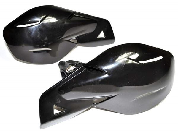 Pit Bike Handlebar Brush Guards Black