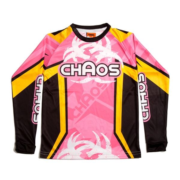 Chaos Kids Off Road Motocross Shirt Pink 